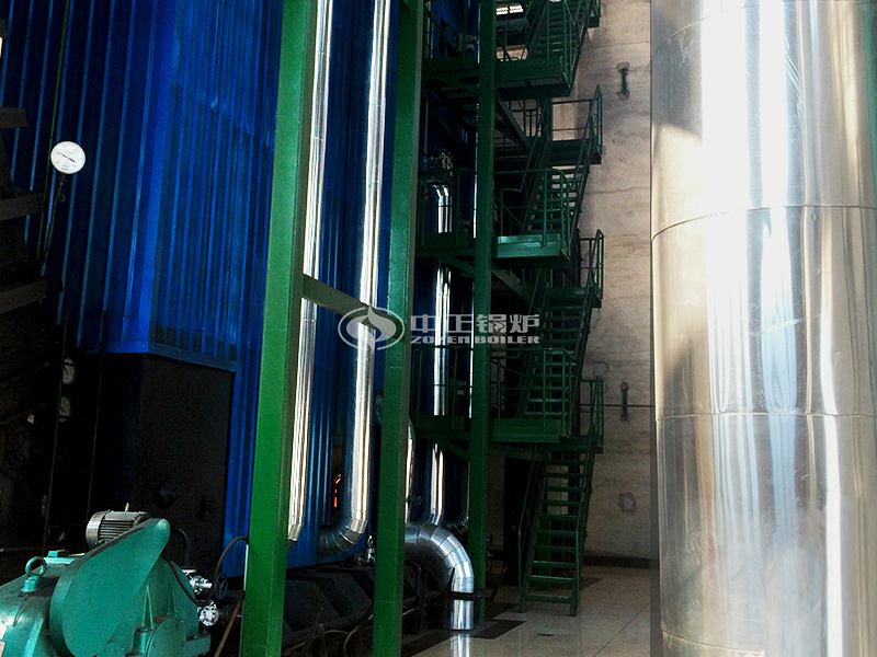 興城市雙興供熱70MW DHL系列角管式水管熱水供熱鍋爐項目